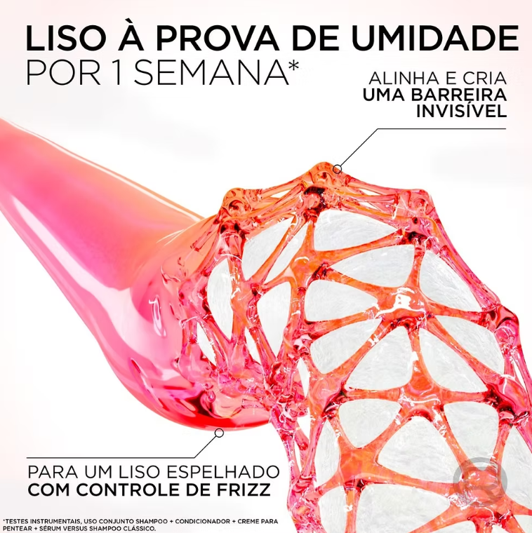 Creme p/ Pentear Elseve Liso dos Sonhos 250ml