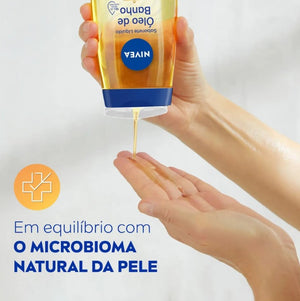 Óleo De Banho Sabonete Liquido 200ml Nivea