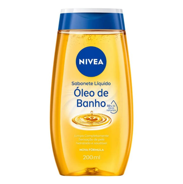 Óleo De Banho Sabonete Liquido 200ml Nivea