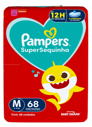 Fralda Descartável Supersequinha Tamanhos Pampers