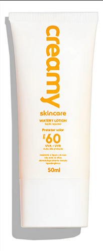 Protetor Solar Fps 60 Toque Seco 50ml Creamy