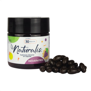 Resveratrol 30 Cápsulas Naturalis