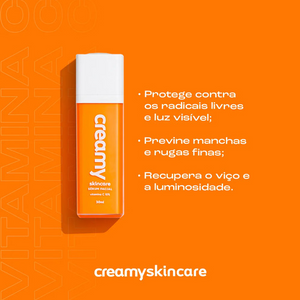 Sérum Facial Antioxidante  Vitamina C 30ml - Creamy