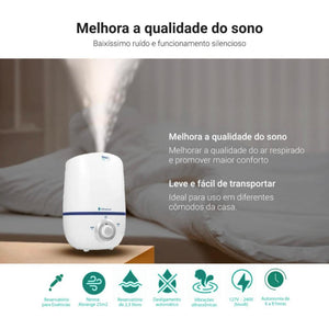 Umidificador Umi POP 2,3L Dellamed